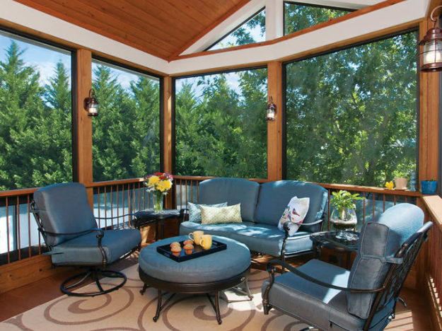 screened porch deck​