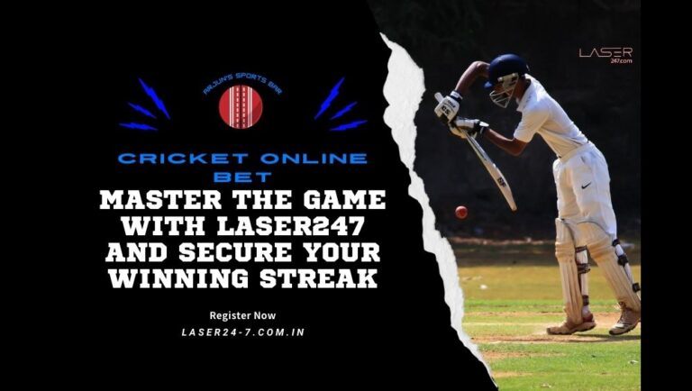Cricket Online Bet Master the Game with Laser247