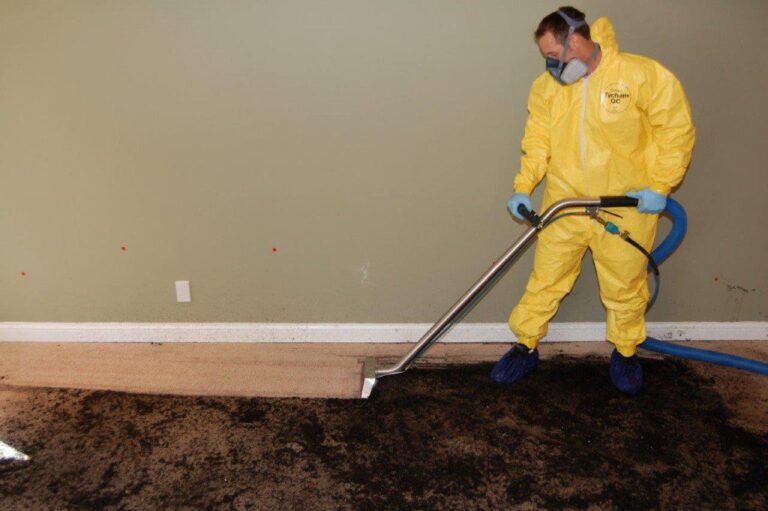 sewage water cleanup